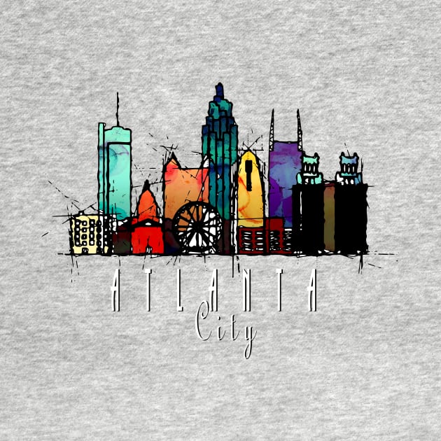 Atlanta city by DimDom